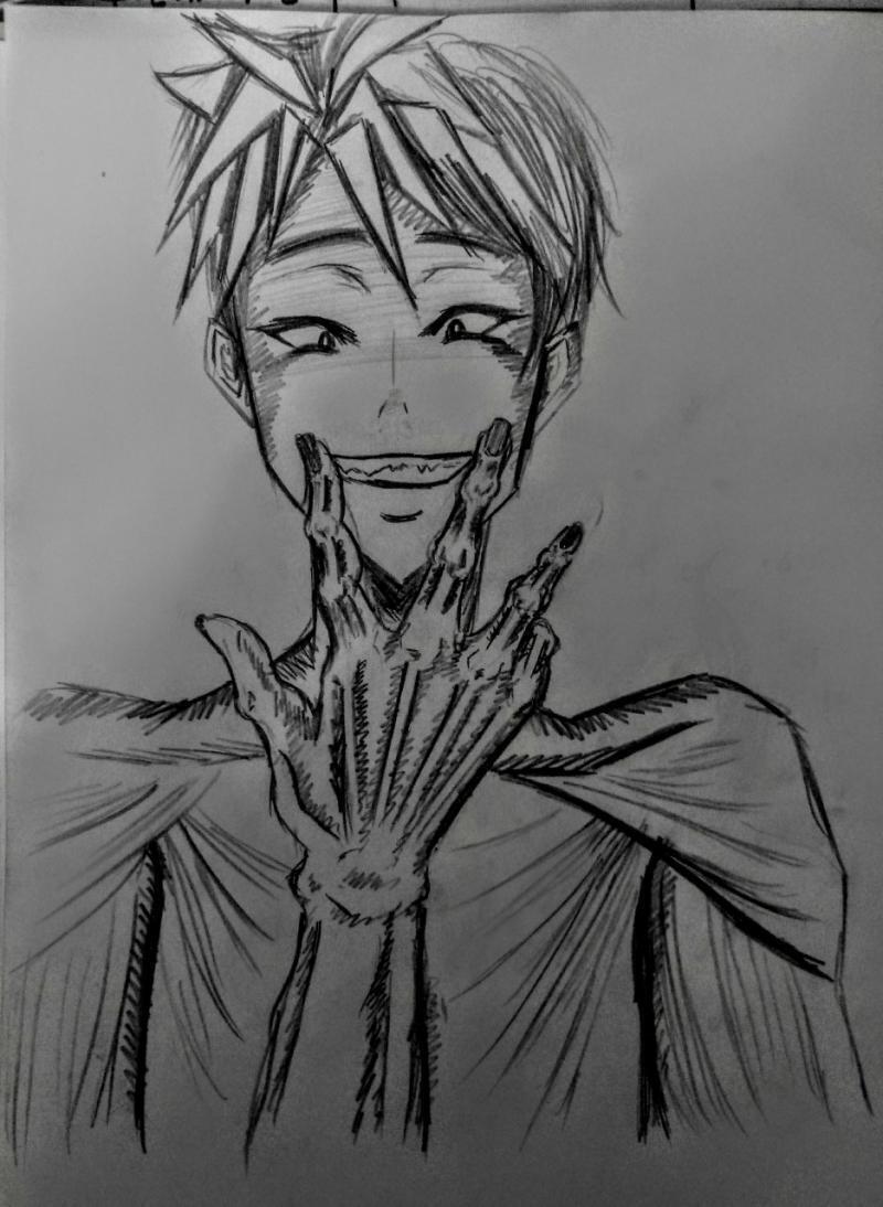 타 스레에서도 올린 그림 두번째는 그냥 끄뉵 그리고 싶어서 그렸지롱