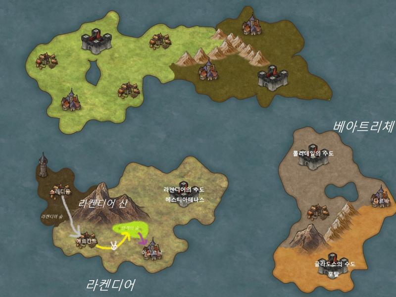 아고르낙 서쪽 평원. 네이버가 빠르게 달리고 있다. 네이버의 위에는 늑대머리가 단단히 고정되어 있었다. "아네트!" 그 때 갑자기 도리토스가 소