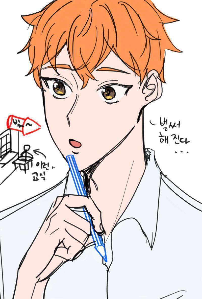 사실 이건 빛 표현 연습하려고 시작한 그림 해 지는 시간대의 자연광을... 어떻게 그리지; 일단 곱하기를 보라색으로 얹어보고 옆에서 들어오는 노