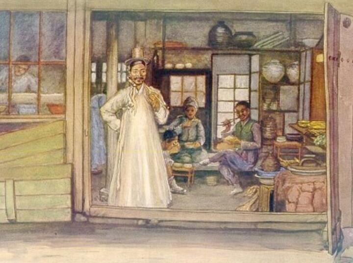 ◆ Marriage Procession, Seoul_1921 혼례 행렬 ◆ East Gate, Seoul, Moonlight_1919 달빛 아래