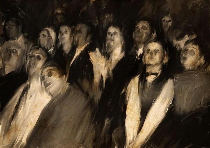 "The Audience" (1991) by James Hoff