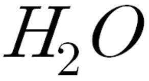 원자(입자): H 2개 + O 1개 = 총 3개 원소(종류): H , O = 총 2개