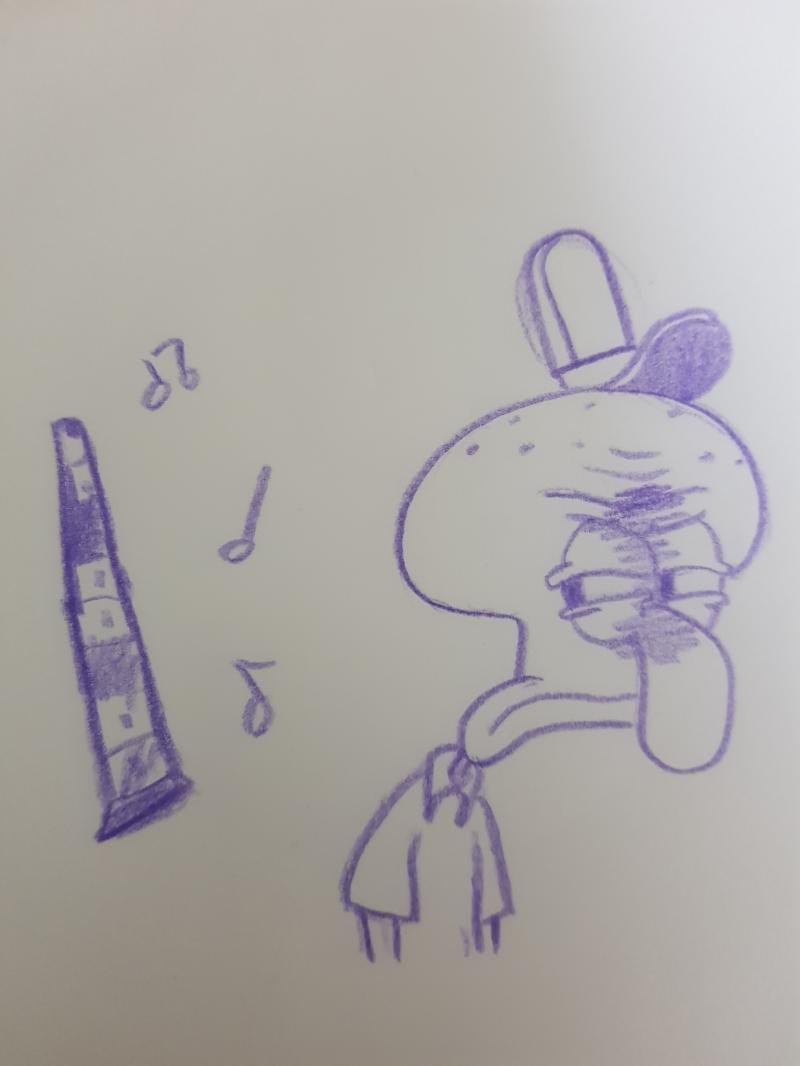 화난징징이와 클라리넷