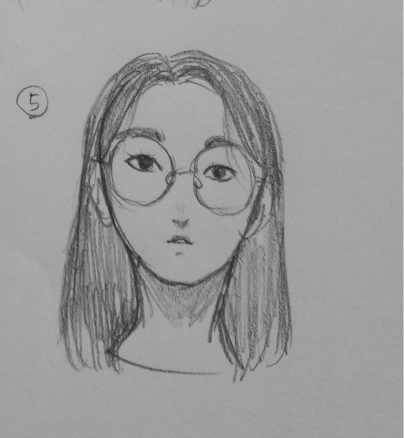 >>9 미안;;열심히 그렸는데 안경넘 어려우