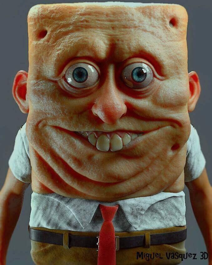 실사판 스폰지밥 그려조 레주야!!