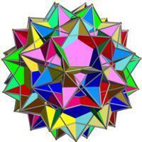 Compound of twelve pentagrammic prisms 다면체 이름이야! 지극히 평범해! 사진 참고바라 :D