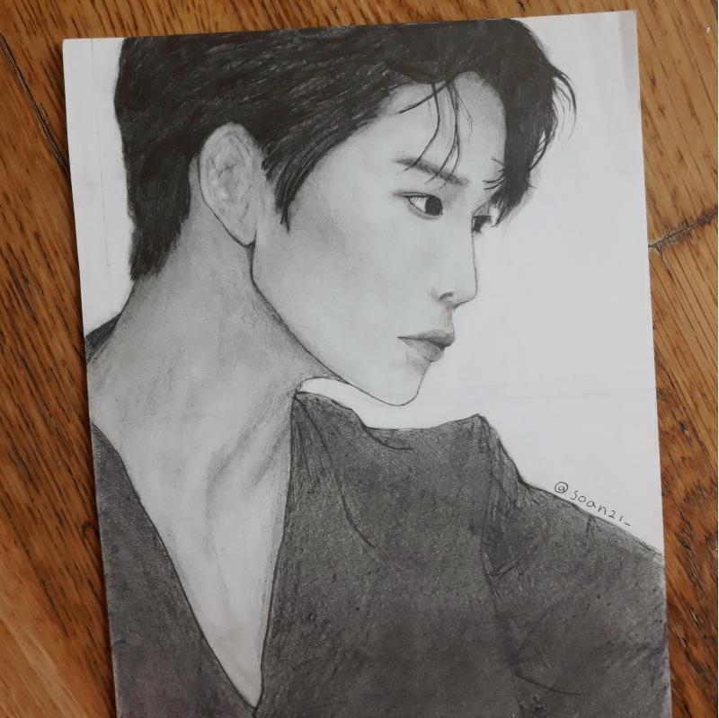처음으로 그린 소묘!