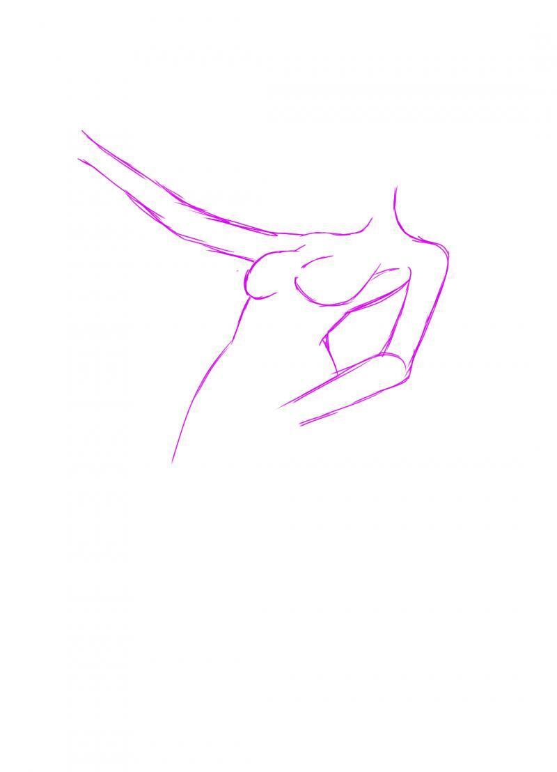 >>742 너무 허리를 앞으로 빼서 그래? 좀 다듬어서 그려봤는데...음 확실히 예쁘다기 보단 좀 이상하네..좀이 너무 눌려있어;