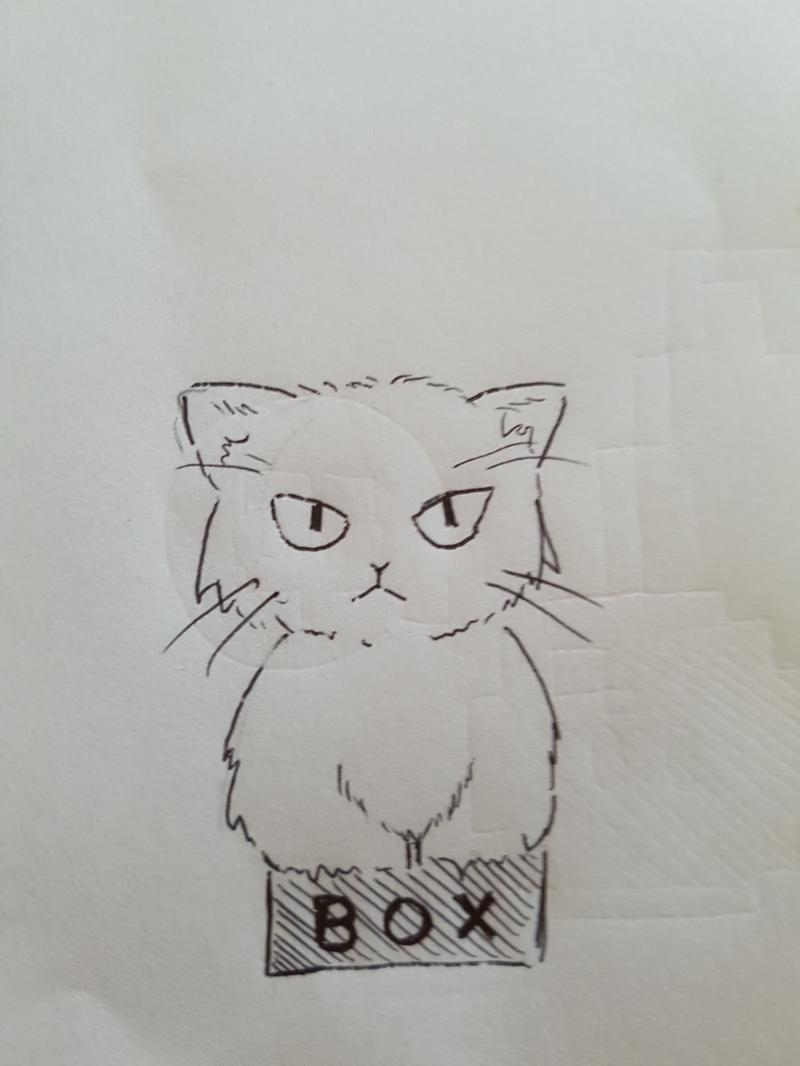 >>29 실수로 넉넉한 박스에 들어간 고양이 그렸지 뭐야ㅠㅠㅠ 그래서 두 개 다 보낼게!!