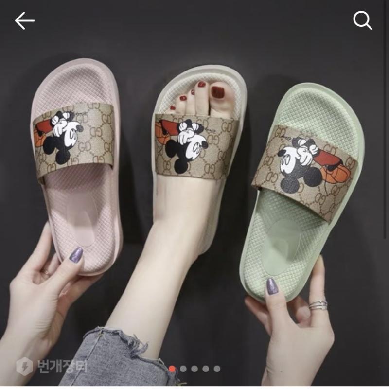 번개장터에서 구찌 슬리퍼라는데 짭이지? GG아니고 GD되있는데
