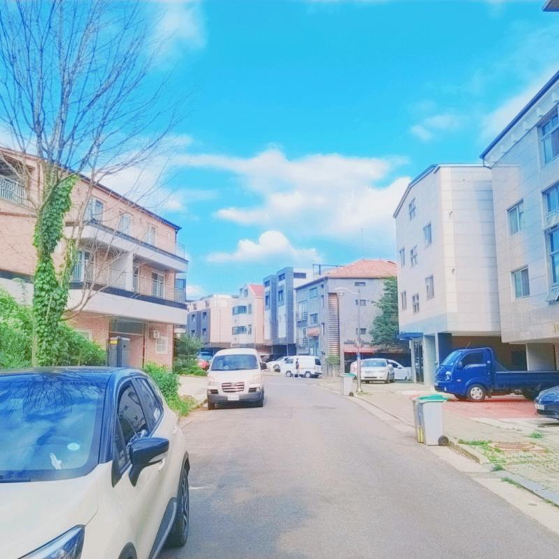 이날 하늘 이뻤음