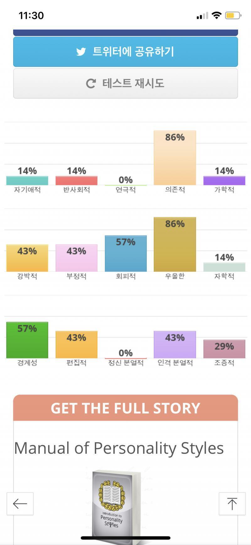 확실히 나는 의존적인 사람인가봐
