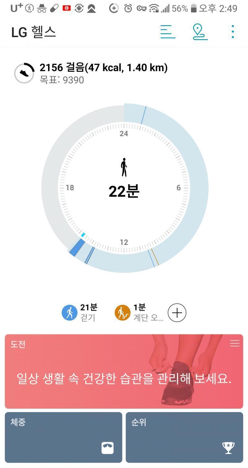 더워서 돌아왔어 2156 걸음