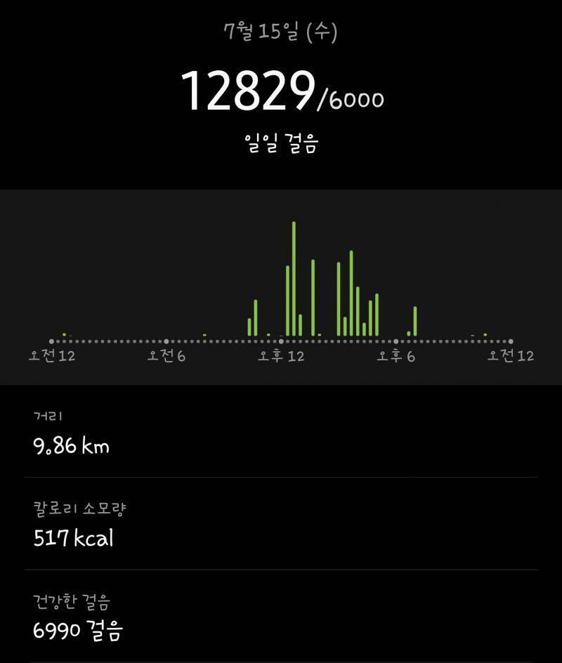 역대급으로 걸었다... 놀러다녀서 그런거긴 하지만ㅋㅋㅋㅋ쿠ㅜㅜㅠ
