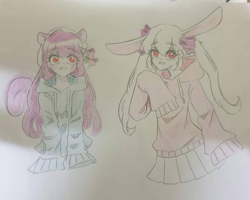 >>72 그려왔어! ٩( ᐛ )و
