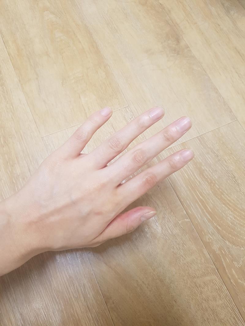 손가락이 조금 유연하지!