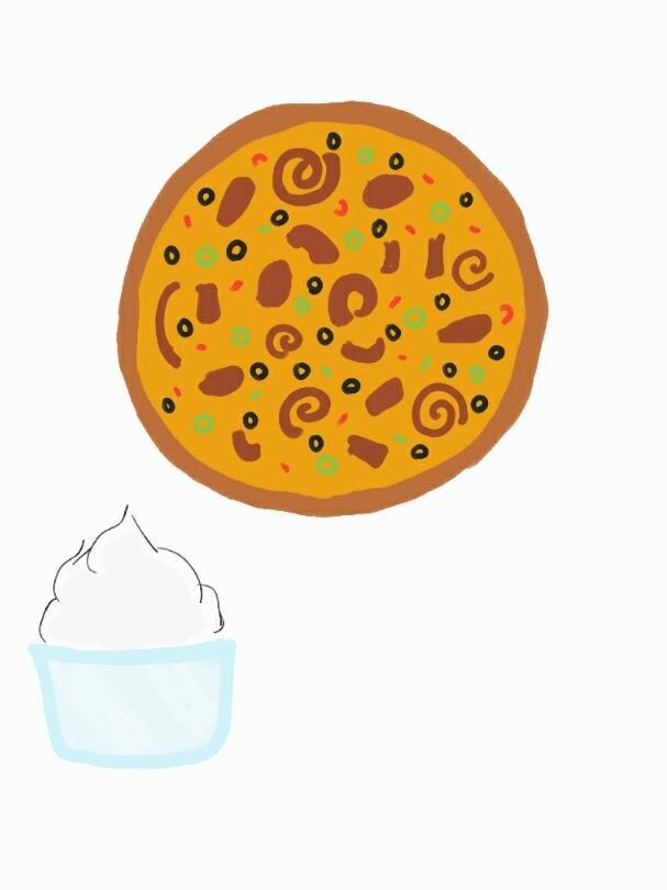 >>64 휘핑크림을 얹으면 너무 눅눅해져서 따로 담았습니다. 맛있게 드세요.