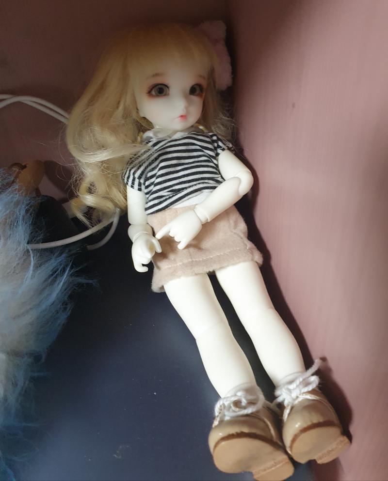 섬뜩하게생긴 관절인형