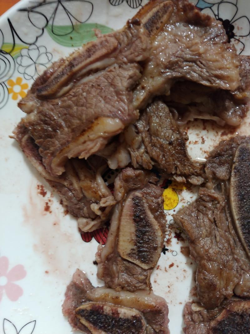 아침은 남은 la갈비