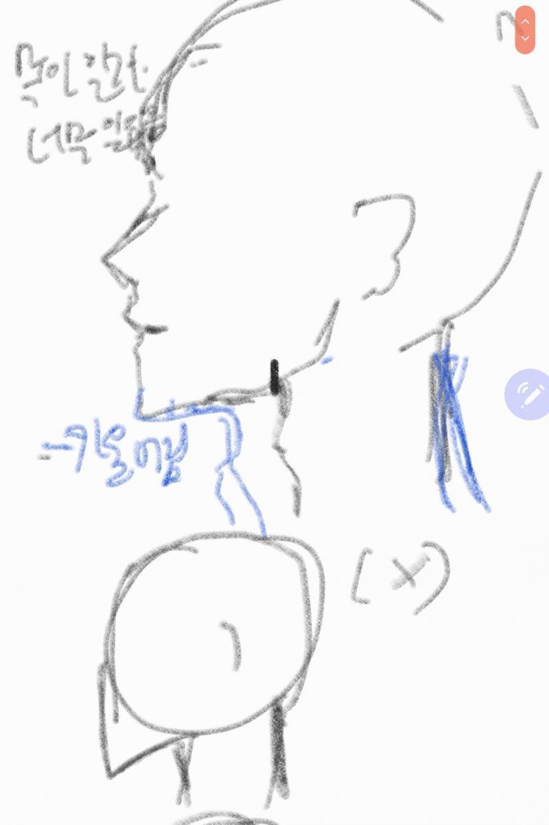 >>2 목부분...목이 좀더 두껍고 기울어져 있어야함 그리고 턱이랑 목렁 이어지는 부분에 살좀 너주는게 자연스러울듯 그리고 인체 기본기 옆모습 