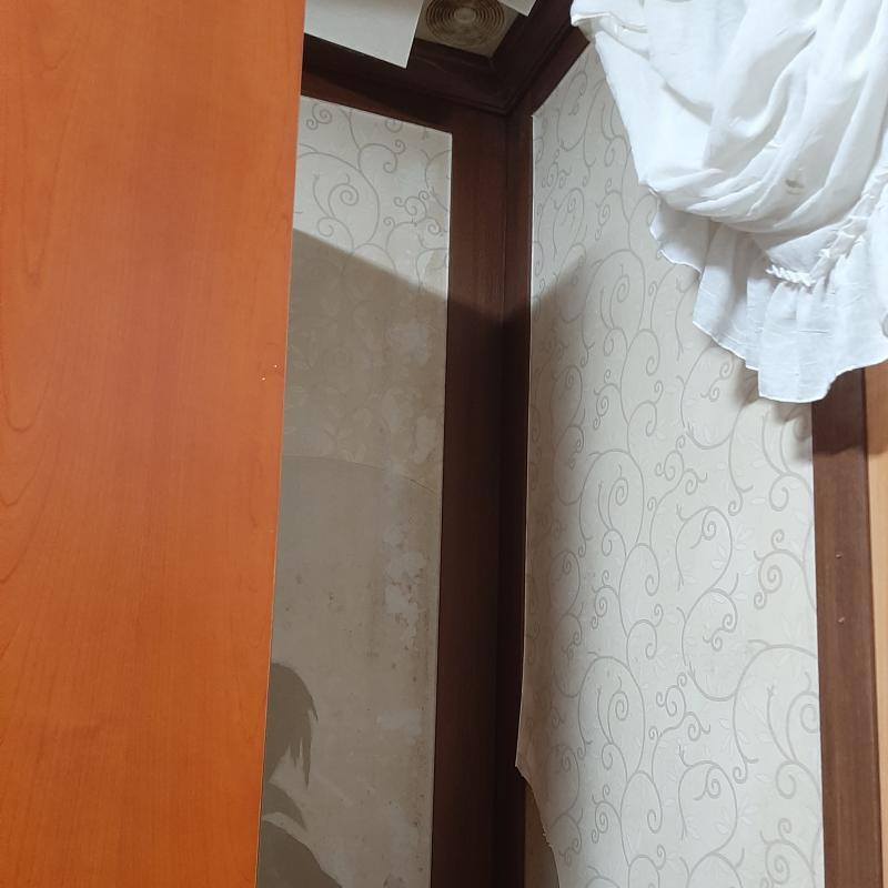 지난겨울에 곰팡이때문에 벽지가 다뜯겼네 ㅎㅎ... 봐줄수있어?