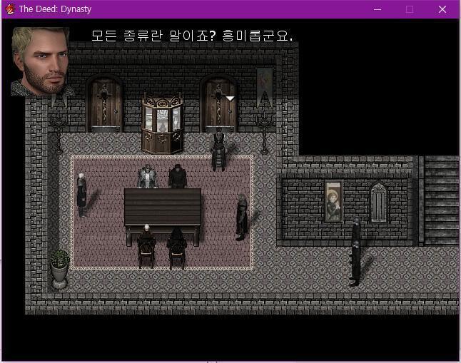 월리엄: 그 때 신부님은 이단들에게 자유를 줘야한다던가 그런 말씀을 하셨죠. 치안관: 저 말이 맞습니까? 신부님? 신부는 약간 당혹한 표정을 지