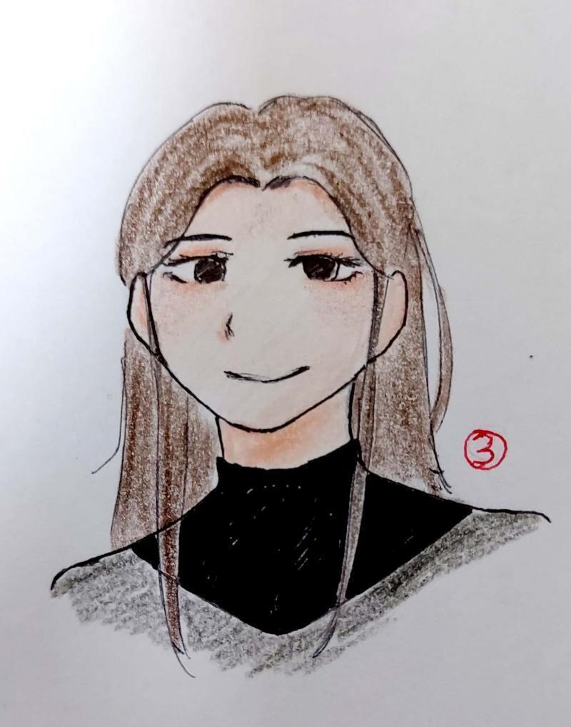 >>3 이런 느낌인가?? 눈은 고양이상인데 하관은 강아지상이라길래 개냥이처럼 그리려고 했는데 개냥이는 개뿔... 그냥 댕댕이처럼 돼버림 후 그래