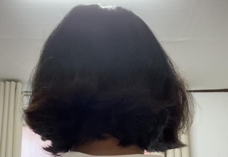 이게 최대한 손질한간데 뒤집은 c컬이 됨