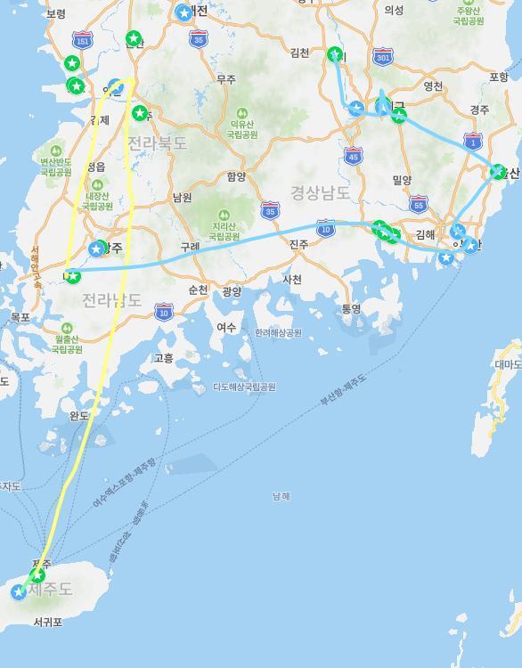 >>300 그래서 그 말 듣고 한 번 경로 짜보았어! 아 그리고 내가 방금 전에 자주 쓰는 손 다쳐서 반대쪽 손 써서 그려서 구불구불한 선 좀