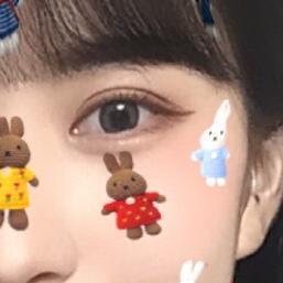 쌍수 하고 처음 한 화장이야...!!