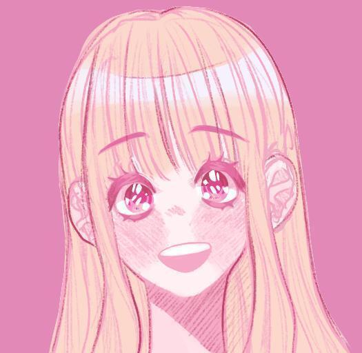 변한 건 배경 뿐! 귀나 입 위치 머리 크기 같은 자잘한 수정은 내일하고 배경 어떻게 할 지 고민하는 중인데 어느게 제일 나아? 낙서하다가 나름