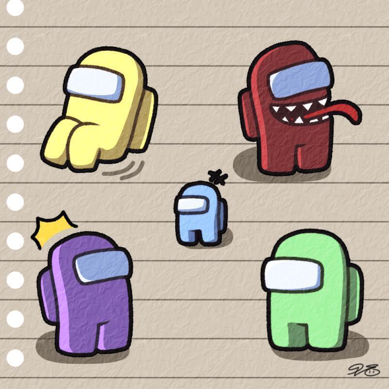 여섯번째그림 어몽어스 너무어려워