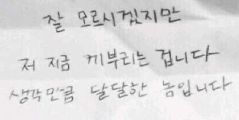 이딴거 대표하면 넘 티나냐??? ㄴㅋㅋㅋㅋㅋㅋㅋㅋㅋㅋㅋㅋㅋㅋㅋㅋㅋㅋㅋㅋㅋㅋ지금 심정으론 그오빠한테 보내고싶어 ;