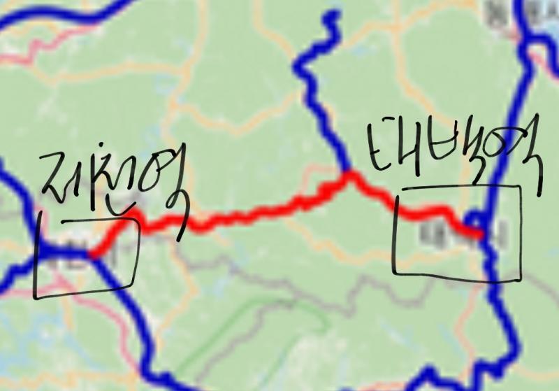 새로운 뉴페이스야! 구미-동해지점이 너무 멀어보여서 지원할 겸 신청할게! 내가 가능한 노선은 이 두 가지인데 태백역의 경우엔 버스터미널 바로 옆