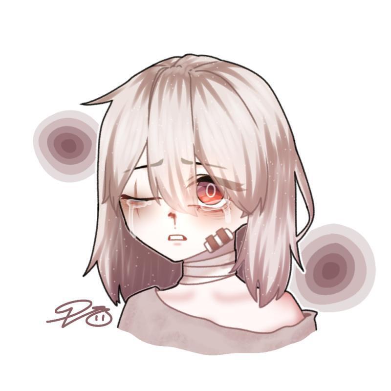 열여덟번째그림 상처입은소녀