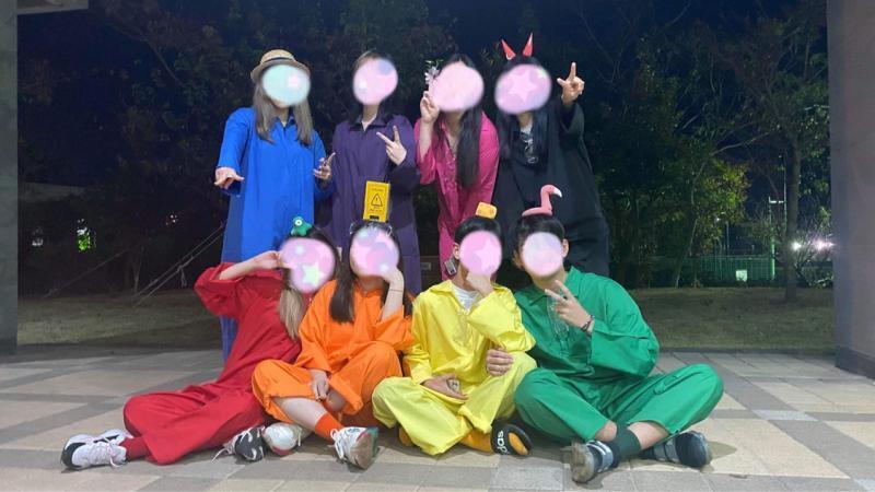 어젯밤 어몽어스한 친구들이랑 다같이 찍은 추억