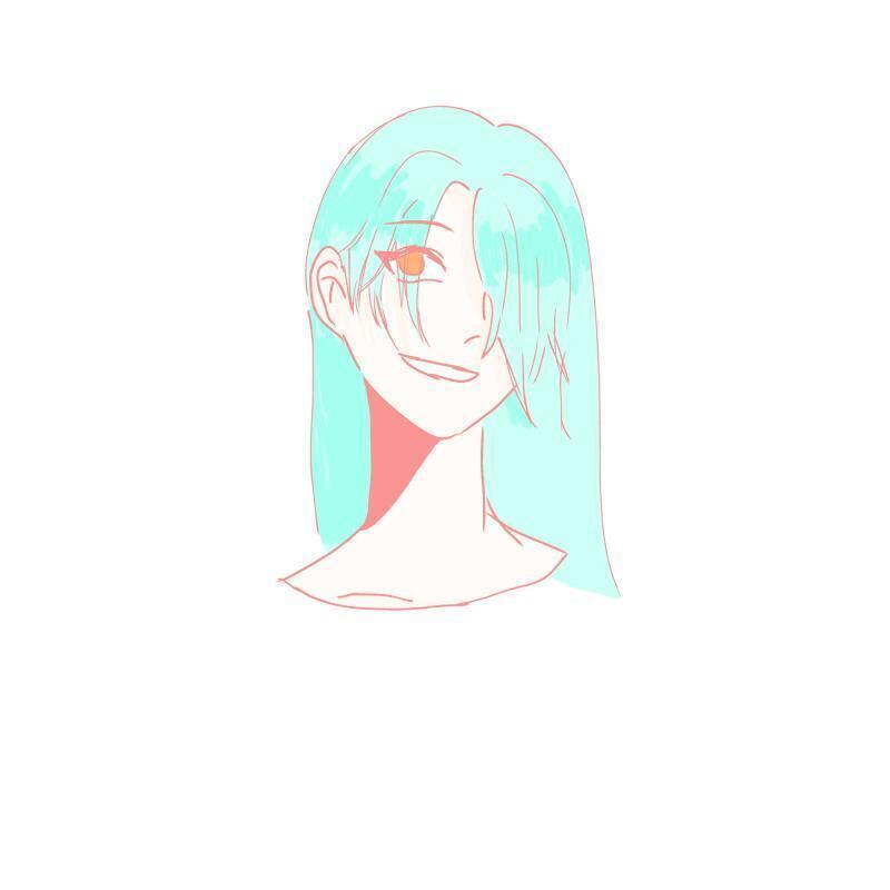 10분 컷 그림... 몸통은 못그려서 걍 지움ㅋㅋ