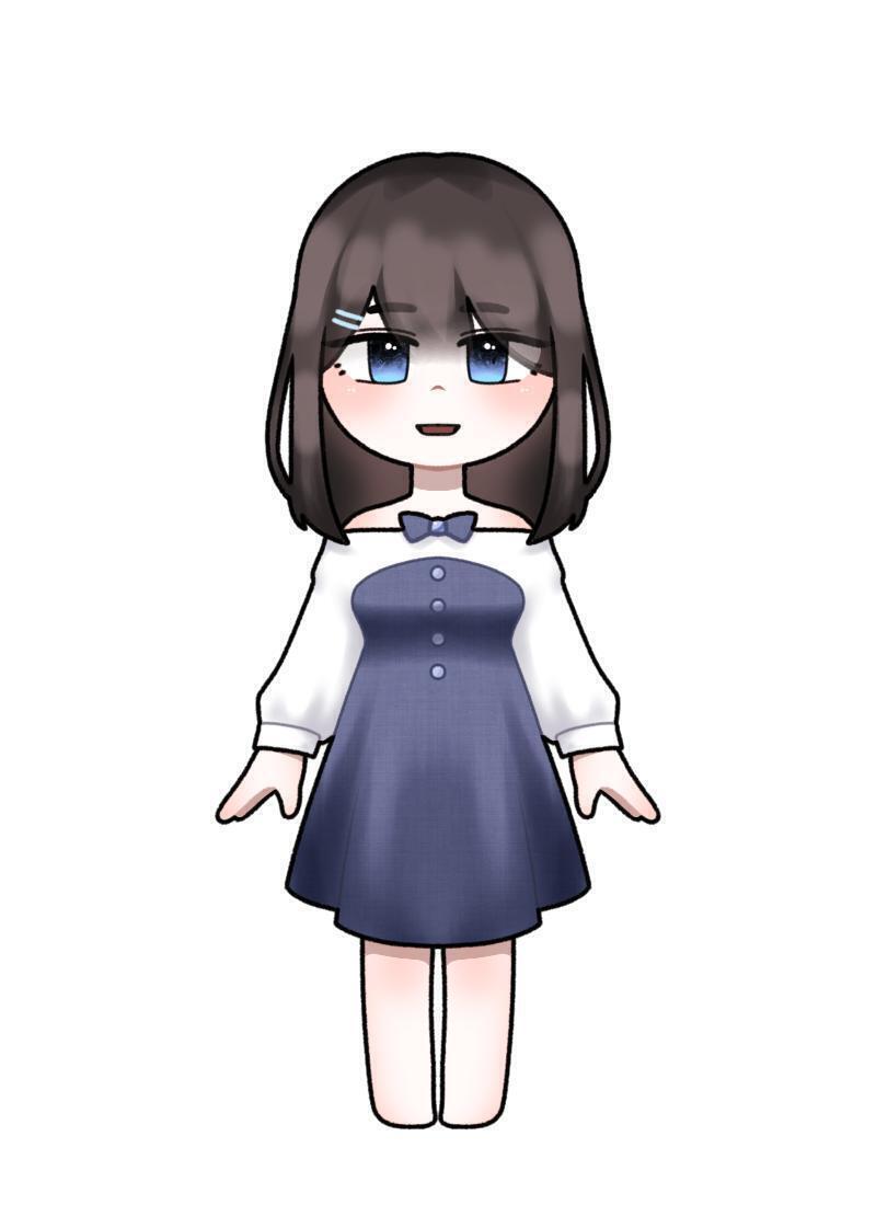 서른번째그림 남색치마