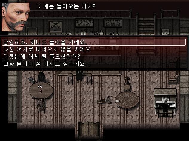 애니는 의자에 앉아 지크에게 말을 걸었다. 애니: 지크, 어떻게 지내요? 지크: 괜찮아. 애니. 나쁘지 않아. ...... 이런 말 하는건 내키