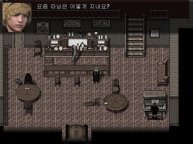 애니: 따님은 잘 계신가요? 지크: 조시는 잘 지내고 있어. 직접 물어보는건 어떻니? 지금 부엌에 있단다. 조시가 널 보면 좋아할거야. 무언가