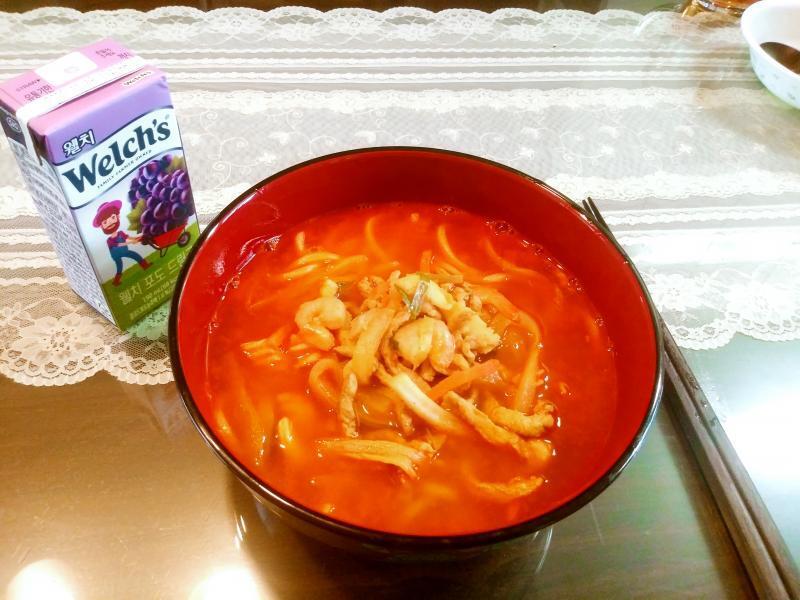 내가 만든 짬뽕, 크레이프 케이크, 신라면 투움바!!