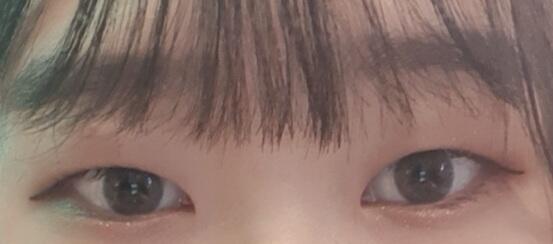 분홍 갈색 섞어서 !!