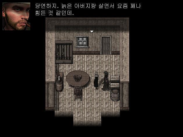 애니: 조시는 어때? 힘들어하는것 같던데? 어니: 당연히 힘들겠지. 빌이 돈도 별로 안주는데. 난 하나도 신경안쓴다고 전해줘. 돈 절대 안빌려줄