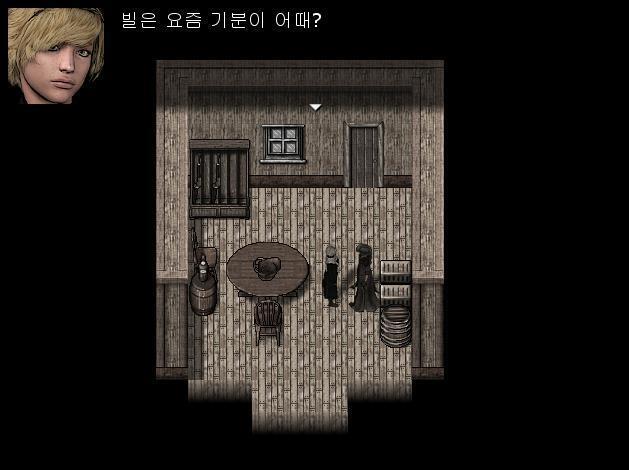애니: 빌은 어때? 어니: 네가 더 잘 알텐데? 어니? 네가 자기 딸을 데려가서 굉장히 화가 난 상태야. 다시는 그런 짓 하지마.
