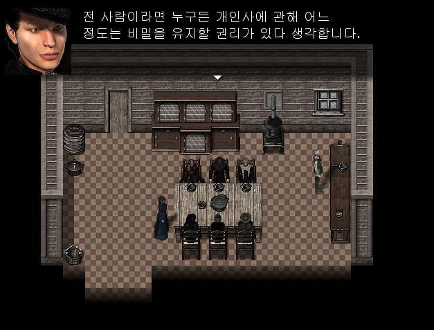 애니: 극단 소속이 아니면 당신은 뭐하는 사람이죠? 이방인: 전 사람이면 누구든 개인적인 일에 대해 비밀을 유지할 권리가 있다고 생각합니다. 빌