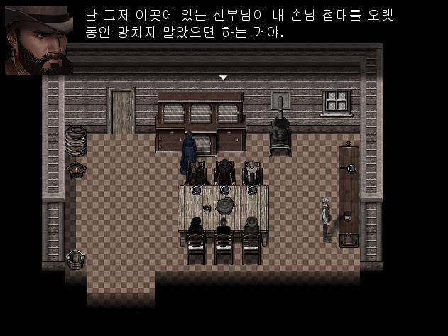 애니: 빌. 최근에 신부님을 자주 찾아가지 않았어? 신부님은 그냥 답례를 하는 것 뿐이야. 빌: 물론 이 시기에 누구나 주님의 도움을 필요로 하