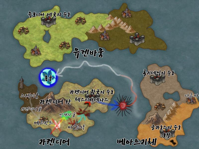 모두가 동의 했으니 유겐바움으로 떠납니다! 아, 아무튼 동의 했습니다. 앵커타임! 마히얀의 부모님의 고향 이름은 무엇일까요? >>690 용궁에서