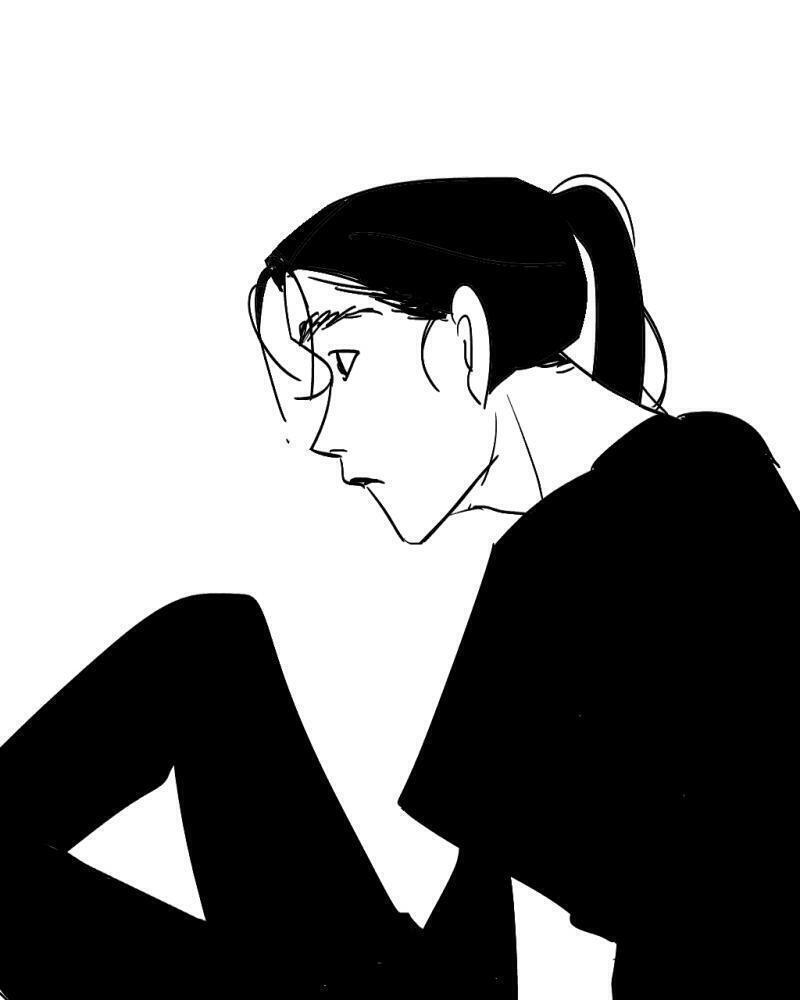 >>110 옷주름+머리카락 디테일이 멋져. 흑백만화 보는 느낌. 인물 구도/자세가 다양해보여. 그림에 스토리가 있어보여서 재밌어!