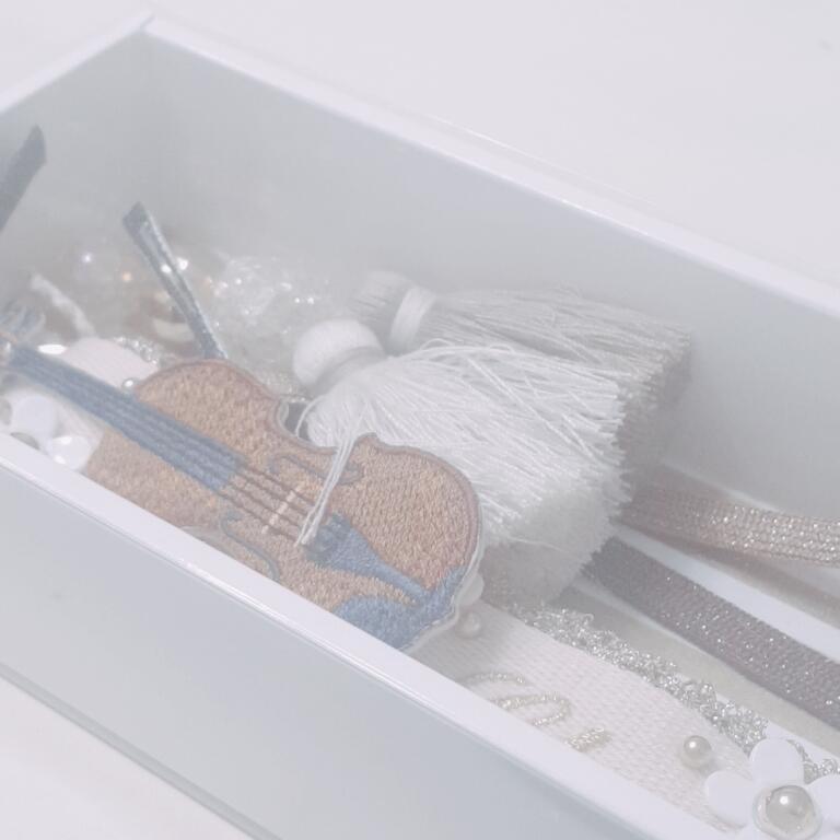 내 이름 써 있어서 다 보여주지는 못 하지만... 네임택이래 악기 케이스에 다는...!! ㅎ히ㅣ히히히힣 엄마한테 자랑해야징