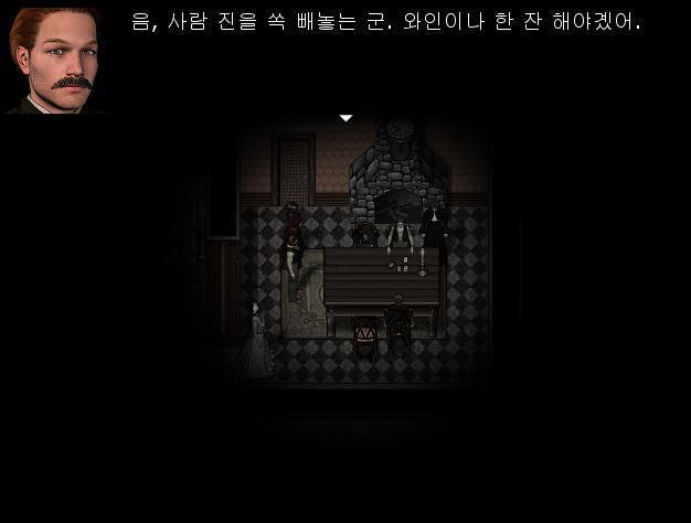 마가렛: 그럴지도 점술가: 이걸로 점술은 끝났습니다. 토마스: 흠, 기분이 묘하군. 와인 한잔 먹어야겠어. 마이클: 아 같이 먹자.